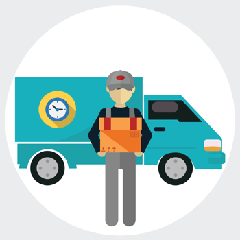 On-time garment delivery