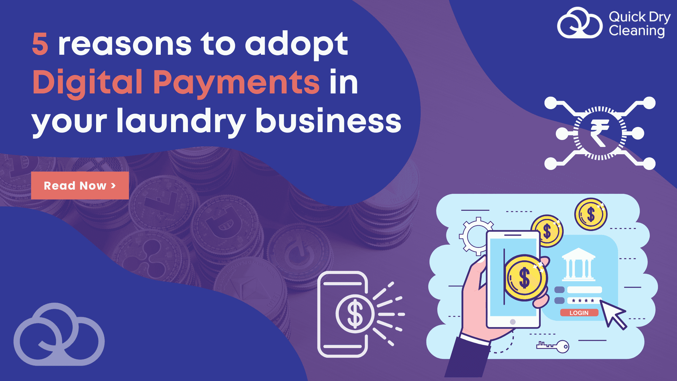 Adopt digital Payments in laundry business