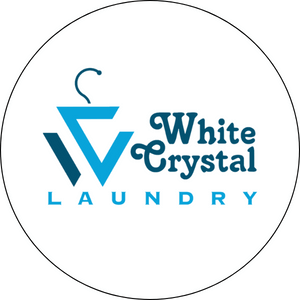 White crystal logo