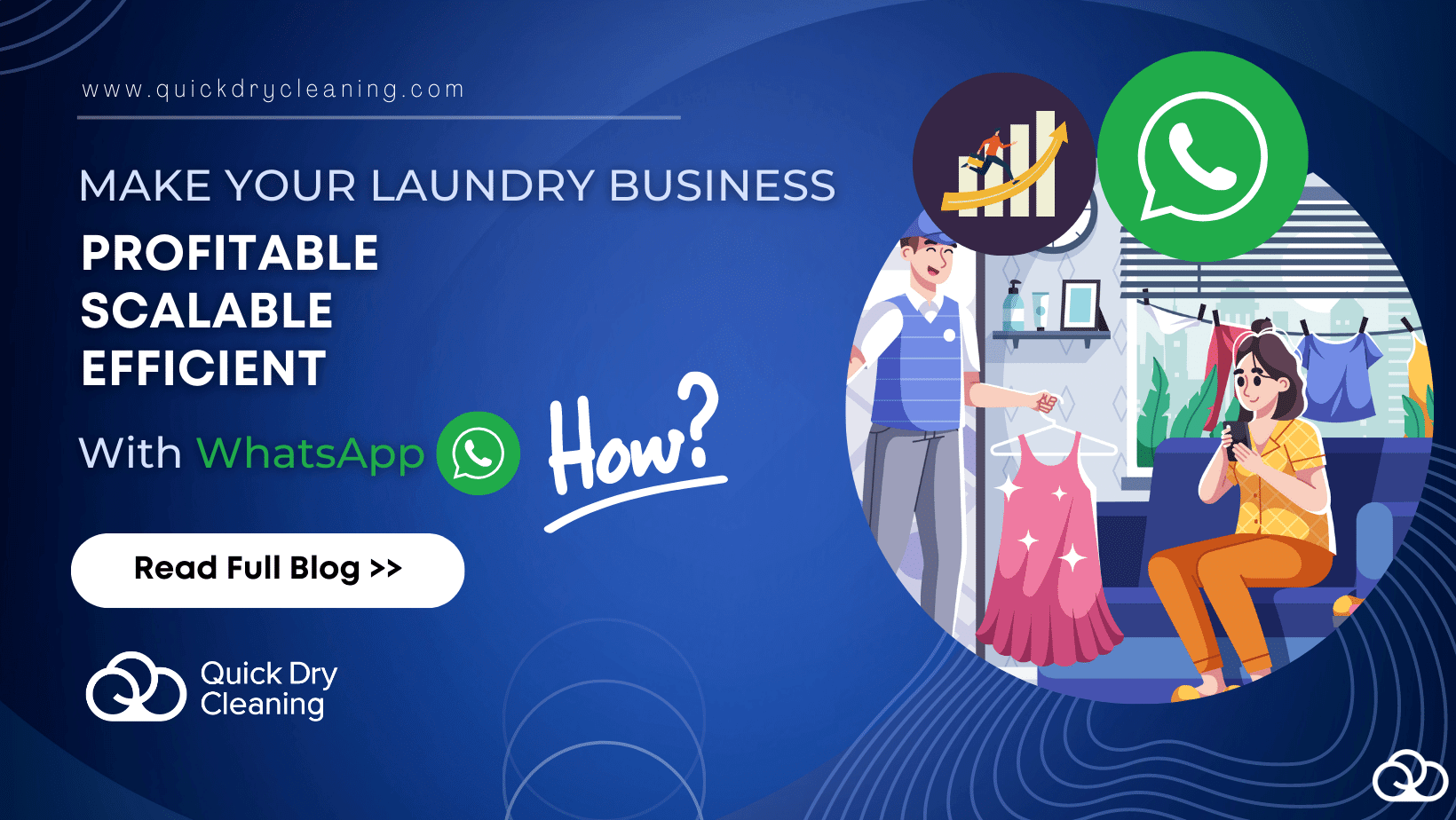 World’s First WhatsApp bot for laundry business