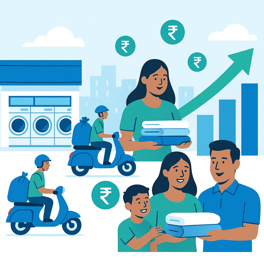 laundry business in India in 2025