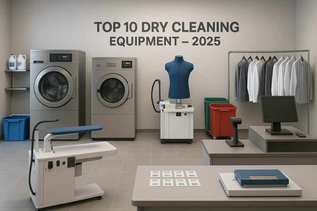 Top 10 Dry Cleaning Equipment Needed in 2025