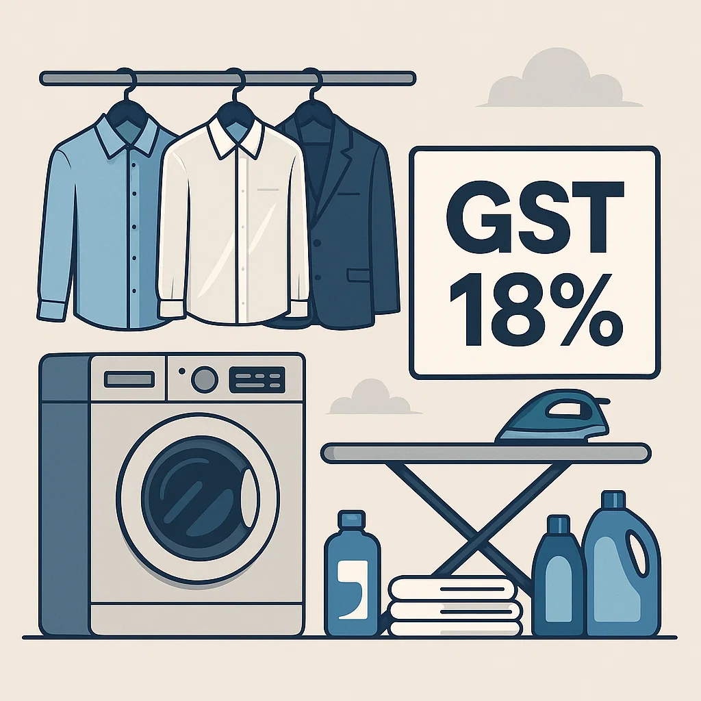 GST on dry cleaning