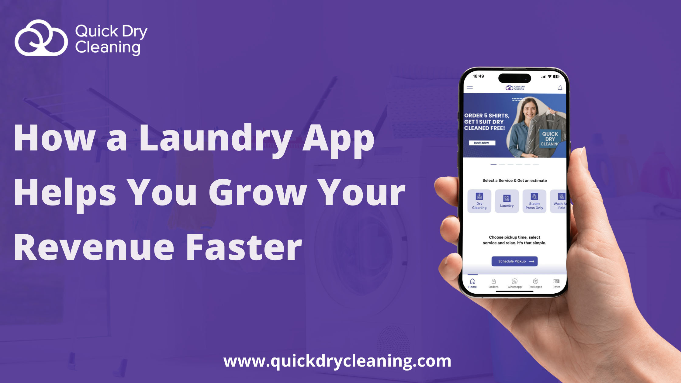 How a Laundry App Helps You Grow Your Revenue Faster